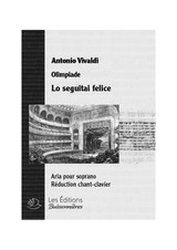 Vivaldi A. Olimpiade - LO Seguitai Felice Chant Clavier