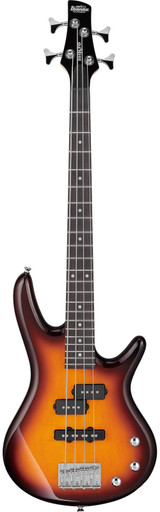 Ibanez GSRM20-BS Mikro Short Scale Brown Sunburst