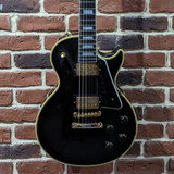 Gibson Custom Shop Murphy Lab 1957 Les Paul Custom Reissue Ultra Light Aged Ebony