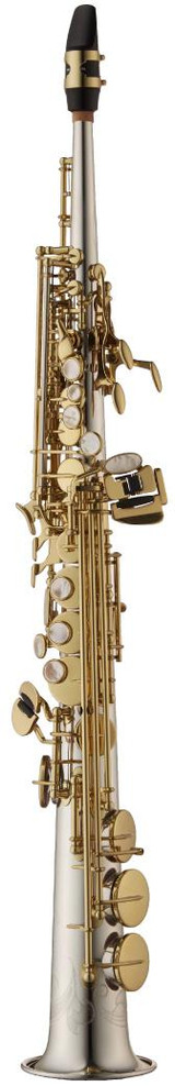 Saxophone Soprano Yanagisawa Argent Massif S-WO3 Saxophone Soprano Yanagisawa Argent Massif S-WO3