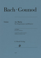 Bach J.s./gounod C. Ave Maria Voix Grave