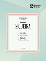 Siqueira J. 3 Etudes  Hautbois Siqueira J. 3 Etudes  Hautbois