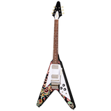 Epiphone Jimi Hendrix Love Drops Flying V Ebony Epiphone Jimi Hendrix Love Drops Flying V Ebony