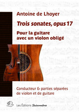De Lhoyer : Trois sonates pour guitare & violon