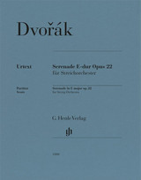 Dvorak A. Sérénade Strings op 22 Orchestre à Cordes - Parties