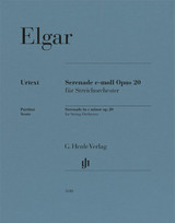 Elgar E. Sérénade opus 20 Orchestre à Cordes   - Conducteur