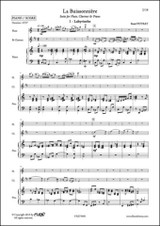 Potrat R.La Buissonnière Flûte, Clarinette et Piano