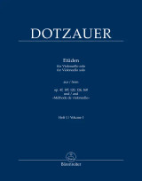 Dotzauer Etudes Vol 1 Violoncelle Solo