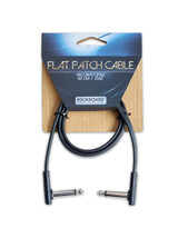Cordon Jack Rockboard Flat Patch Cable Black 60cm Cordon Jack Rockboard Flat Patch Cable Black 60cm