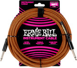 Cordon Jack Ernie Ball Jack/Jack 5,5m Orange Et Noir