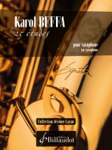 Beffa K. 25 études Saxophone
