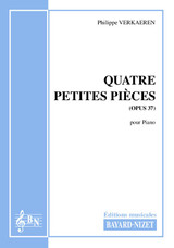 Verkaeren P. Quatre Petites Pieces op 37 Piano
