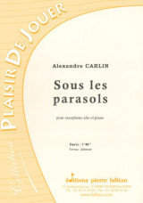 Telman A. Sous Les Parasols Saxophone Alto Piano