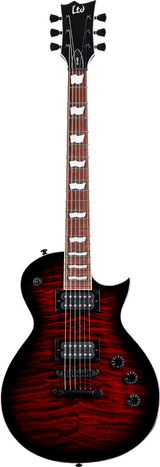 Ltd EC256QM-STBCSB See Thru Black Cherry Sunburst