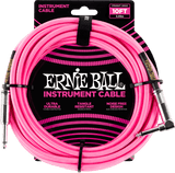 Cordon Jack Ernie Ball Gaine Tissée Jack/Jack Coudé 3m Rose Fluo