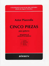 Piazzolla A. Cinco Piezas Flûte et Guitare