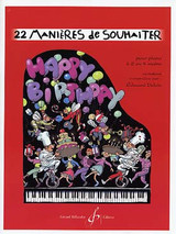 Delale E. Manieres de Souhaiter Happy Birthday Piano 4 Mains Delale E. Manieres de Souhaiter Happy Birthday Piano 4 Mains