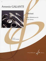 Galanti A. Ostinati Clarinette Galanti A. Ostinati Clarinette