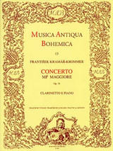 KRAMAR-KROMMER F. Concerto Mib Majeur OP 36 Clarinette KRAMAR-KROMMER F. Concerto Mib Majeur OP 36 Clarinette
