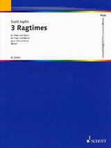 Joplin S. 3 Ragtimes Flute Joplin S. 3 Ragtimes Flute