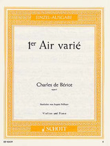 Beriot C. 1ER Air Varie OP 1 Violon Beriot C. 1ER Air Varie OP 1 Violon