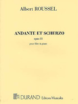 Roussel A. Andante et Scherzo OP 51 Flute Roussel A. Andante et Scherzo OP 51 Flute