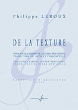 Leroux P. de la Texture Orchestre Leroux P. de la Texture Orchestre