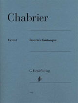 Chabrier E. Bourree Fantasque Piano