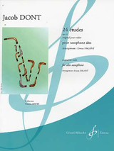 Dont J. 24 Etudes OP 37 Saxo Alto Solo Dont J. 24 Etudes OP 37 Saxo Alto Solo