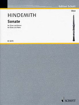 Hindemith P. Sonate Hautbois Hindemith P. Sonate Hautbois