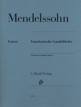 Mendelssohn F. Venetionische Gondellieder Piano