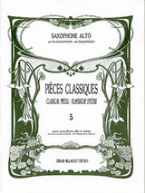 Pieces Classiques Vol 5 Saxo Alto Pieces Classiques Vol 5 Saxo Alto