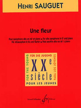 Sauguet H. Une Fleur Saxo Alto Sauguet H. Une Fleur Saxo Alto