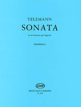Telemann G.p. Sonate MI Mineur Basson Telemann G.p. Sonate MI Mineur Basson