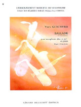Guicherd Y. Ballade Saxo Mib Guicherd Y. Ballade Saxo Mib