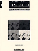 Escaich T. Choral en Trio - Antienne Saxo Mib Escaich T. Choral en Trio - Antienne Saxo Mib