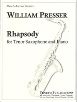 Presser W. Rhapsody Saxo Sib Presser W. Rhapsody Saxo Sib