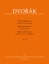 Dvorak A. Danses Slaves OP 46 Piano 4 Mains Dvorak A. Danses Slaves OP 46 Piano 4 Mains