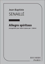 Senaille J.b. Allegro Spiritoso Violon Senaille J.b. Allegro Spiritoso Violon