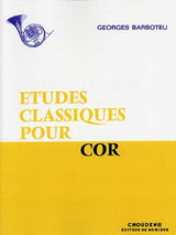 Barboteu G. Etudes Classiques Cor Barboteu G. Etudes Classiques Cor