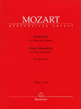 Mozart W.a. Adagio K 261 Rondos K 269 et 373 Violon Mozart W.a. Adagio K 261 Rondos K 269 et 373 Violon
