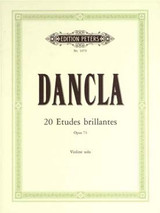 Dancla C. 20 Etudes Brillantes Opus 73 Violon