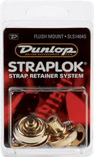 DUNLOP SLS1101N Straplock Original Nickel - Attache Courroie Pour Guitare Basse