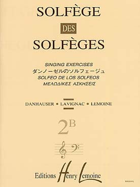 Solfege Des Solfeges Vol 2B