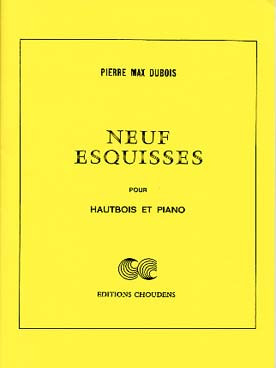 Dubois P.m. Neuf Esquisses Hautbois