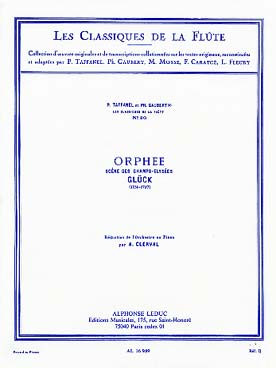 Gluck C.w.v. Orphee Scene Des Champs Elysees Flute