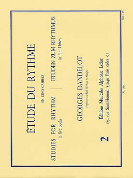Dandelot G. Etude DU Rythme Vol 2