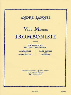 Lafosse A. Vade Mecum DU Tromboniste