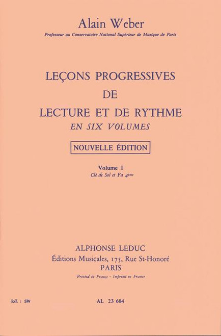 Weber A. Lecons Progressives Vol 1