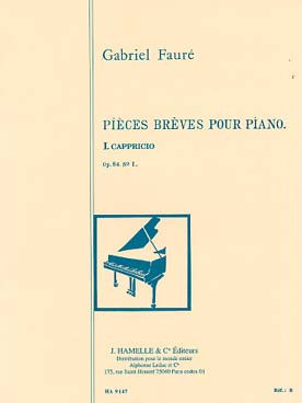 Faure G. Capriccio Piano